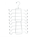 Multi layer folding clothes hanger wire hanger for belt/scarf/ Silk scarves